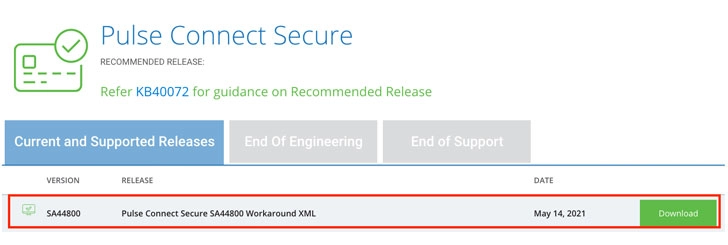 takian.ir pulse secure vpn vulnerability 2