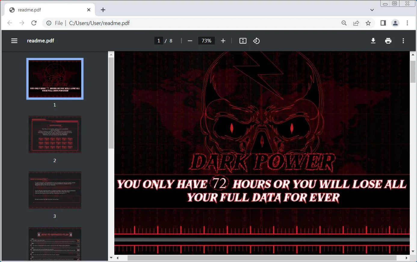takian.ir new dark power ransomware claims 10 victims in its first month 4